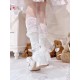 Sheep Puff Little Rose Chunky Heel Shoes(Limited Pre-Order/4 Colours/Full Payment Without Shipping)